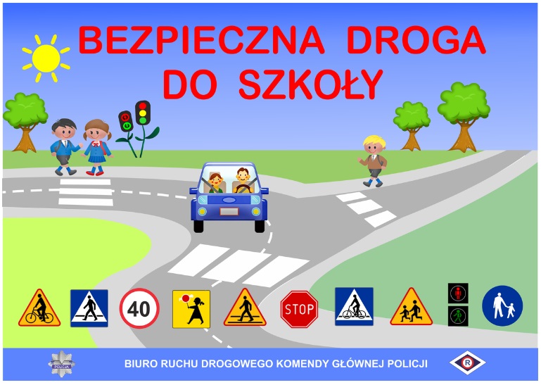 obrazek - bezpieczna droga do szkoły